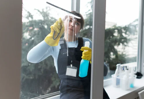 Nettoyage de vitres intérieures et extérieures au Gua